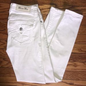 White Miss Me Jeans